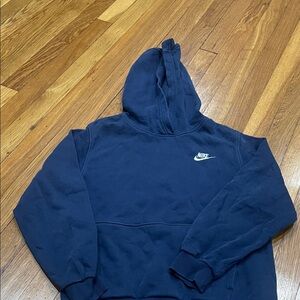 Nike Men's Dark Blue Hoodie